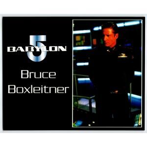 Babylon 5 Bruce Boxleitner 1990s Sci-Fi TV Press Photo